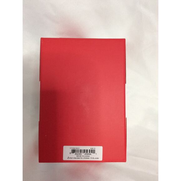 New Betsey Johnson Gingerbread Man Santa Claus Glitter Holiday Pendant Necklace - Picture 6 of 6